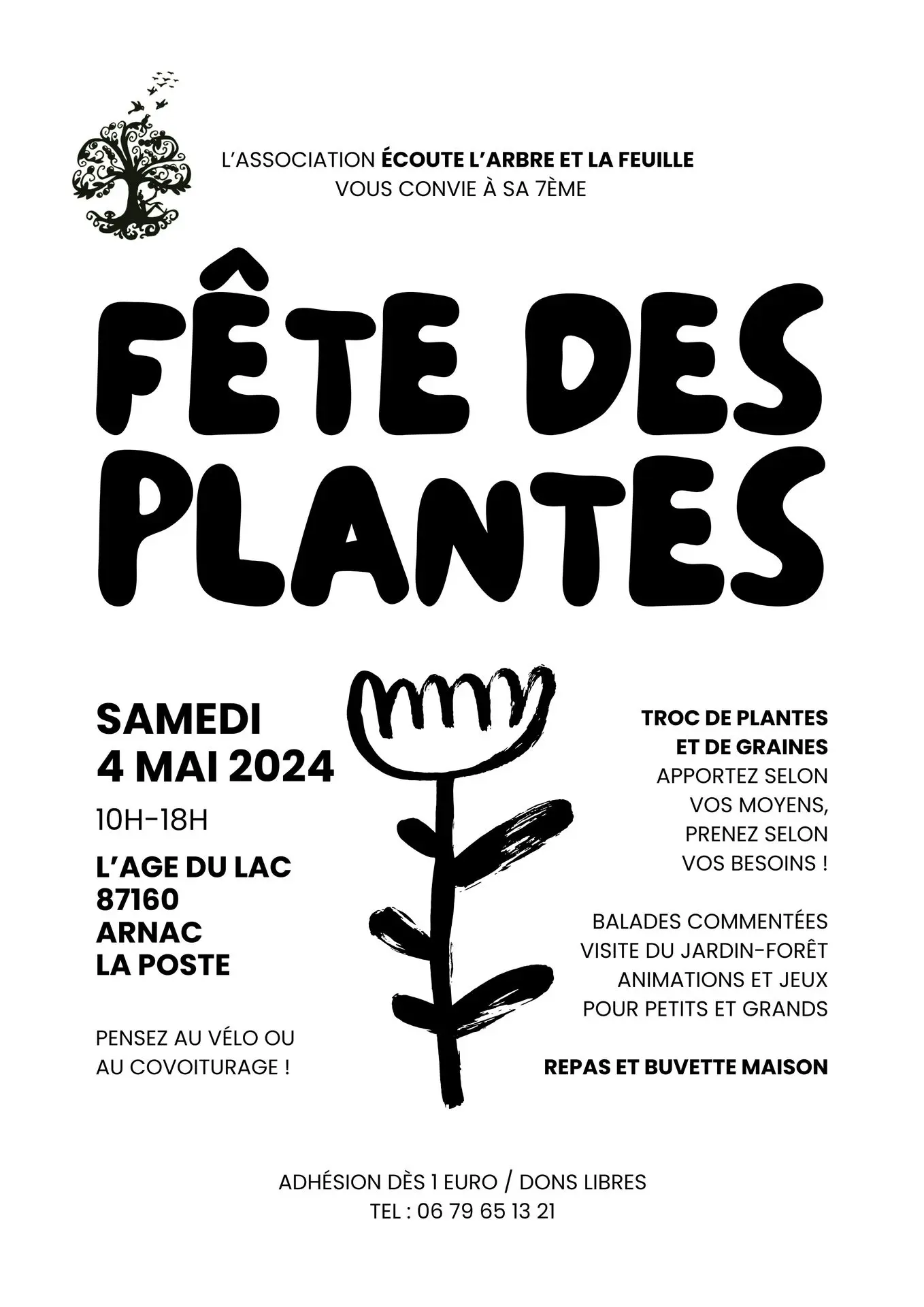 fête des plantes troc de plantes et de graines visite jardin forêt balade commentée animations jeuxla ferme des soeurs arnac la poste limousin agenda visites tourisme