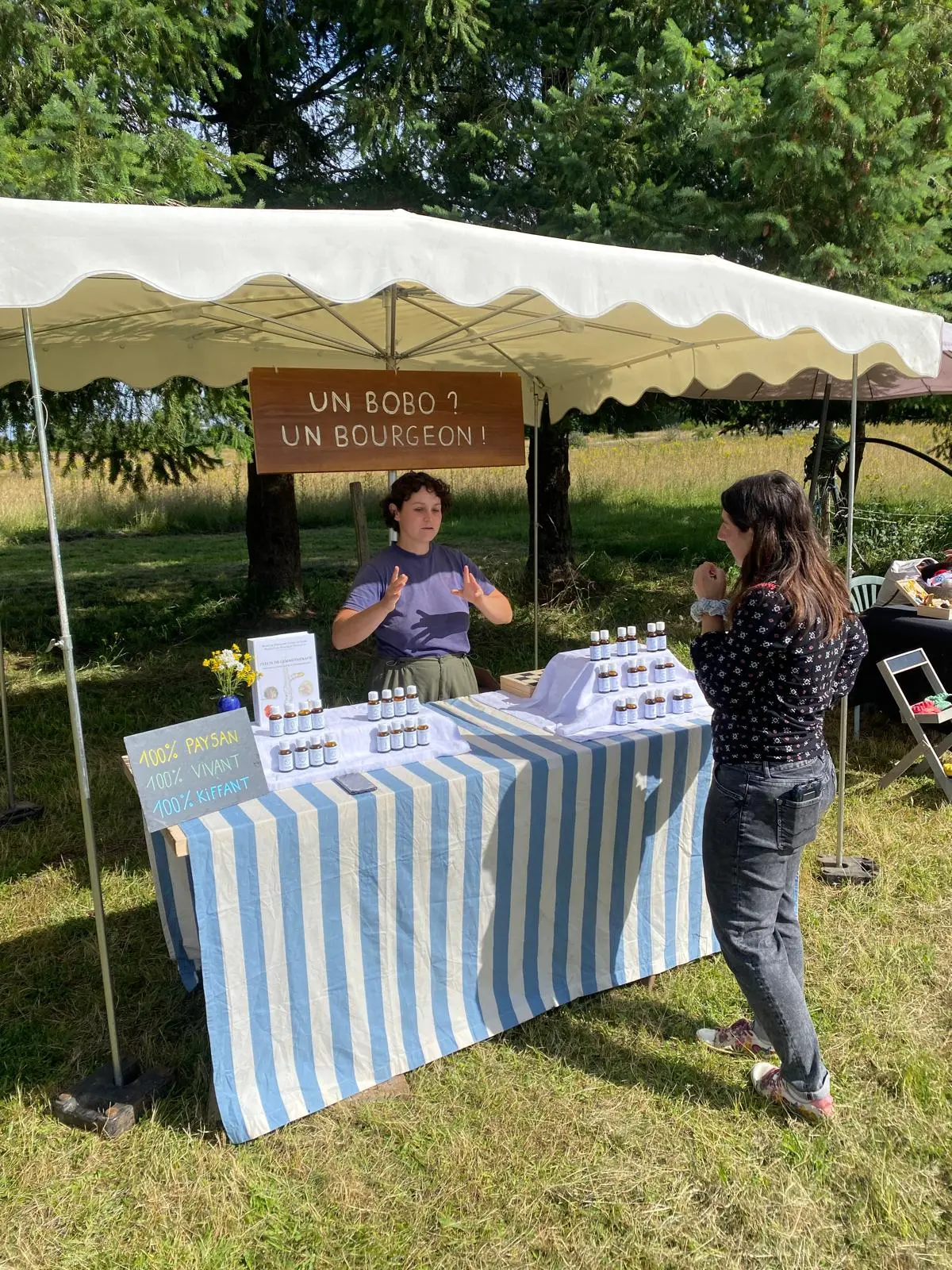 vente de bourgeons bio gemmothérapie marchés paysans limousin la ferme des sœurs