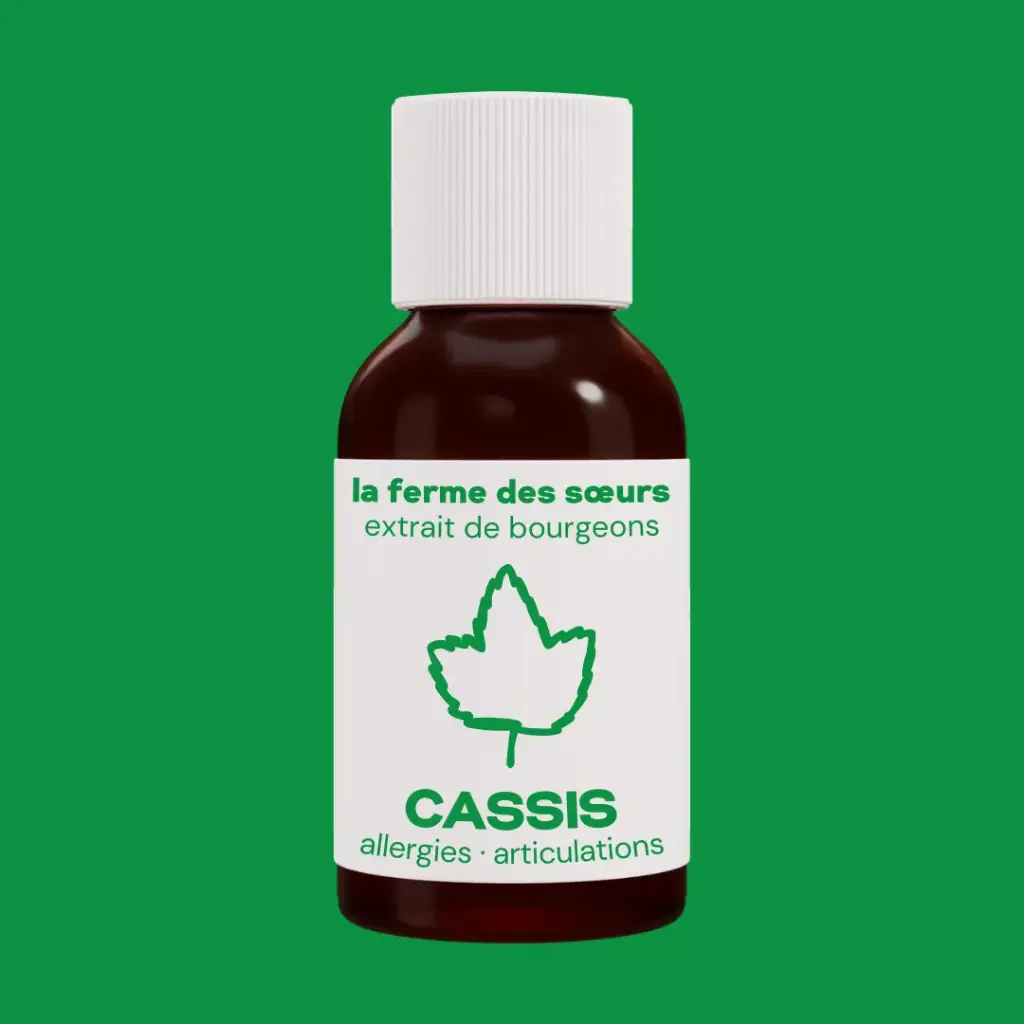 Cassis · Gemmothérapie bio